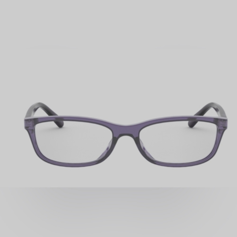 NEW Purple COACH frames + coach box + cleaning cloth. Lens size is W5mm x H3mm.